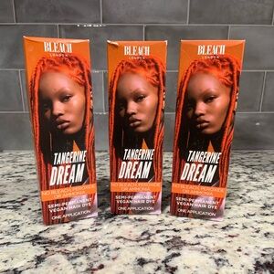 Bleach London Set of 3 Tangerine Dream Hair Dye- BNIB